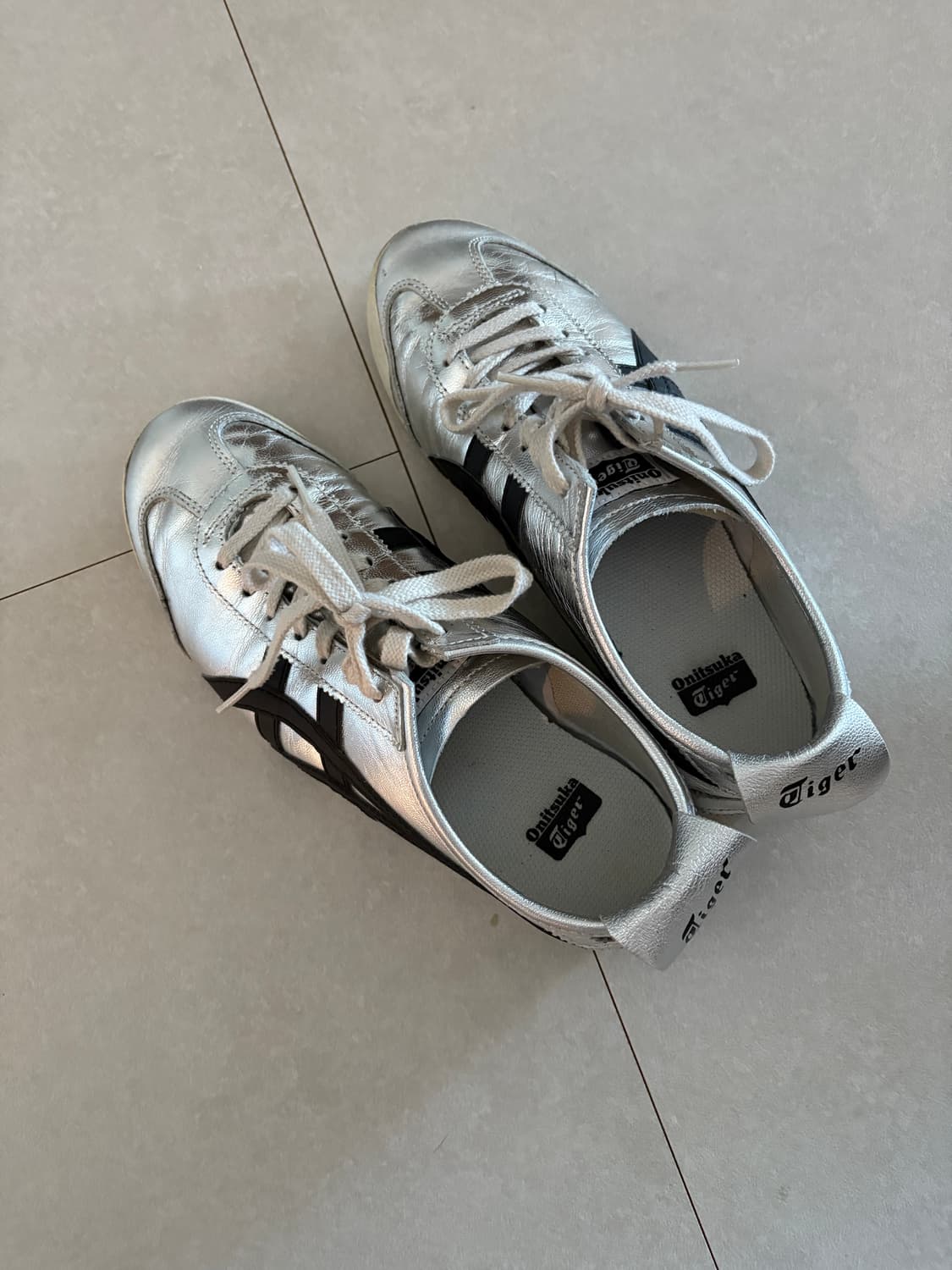 오니츠카타이거 맥시코 66 실버 블랙 상품이미지2