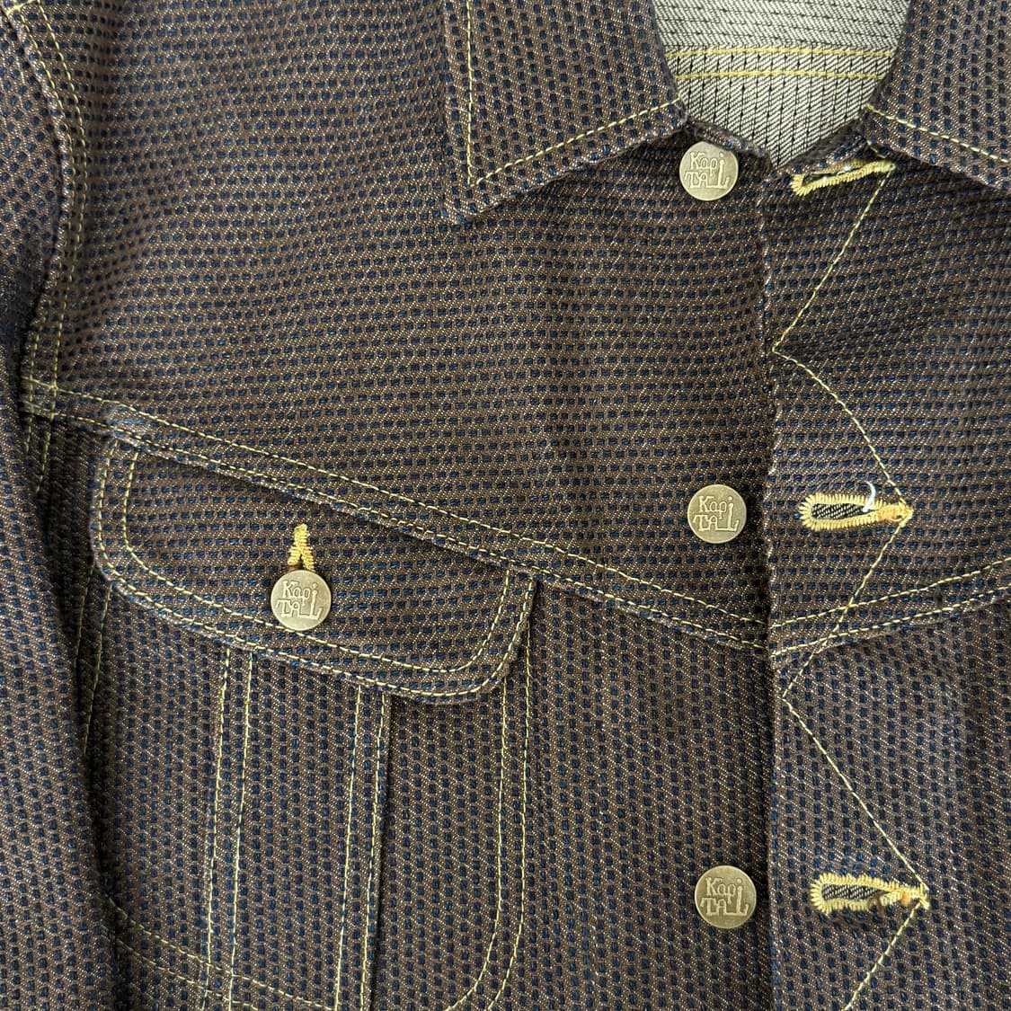 [42] 캐피탈 센츄리 데님 웨스터너 자켓 브라운 상품이미지3