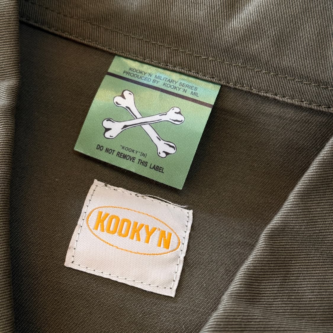 KOOKYN 일본 스트릿 브랜드 크롭 정글 퍼티그 자켓 밀리터리 자켓 상품이미지7
