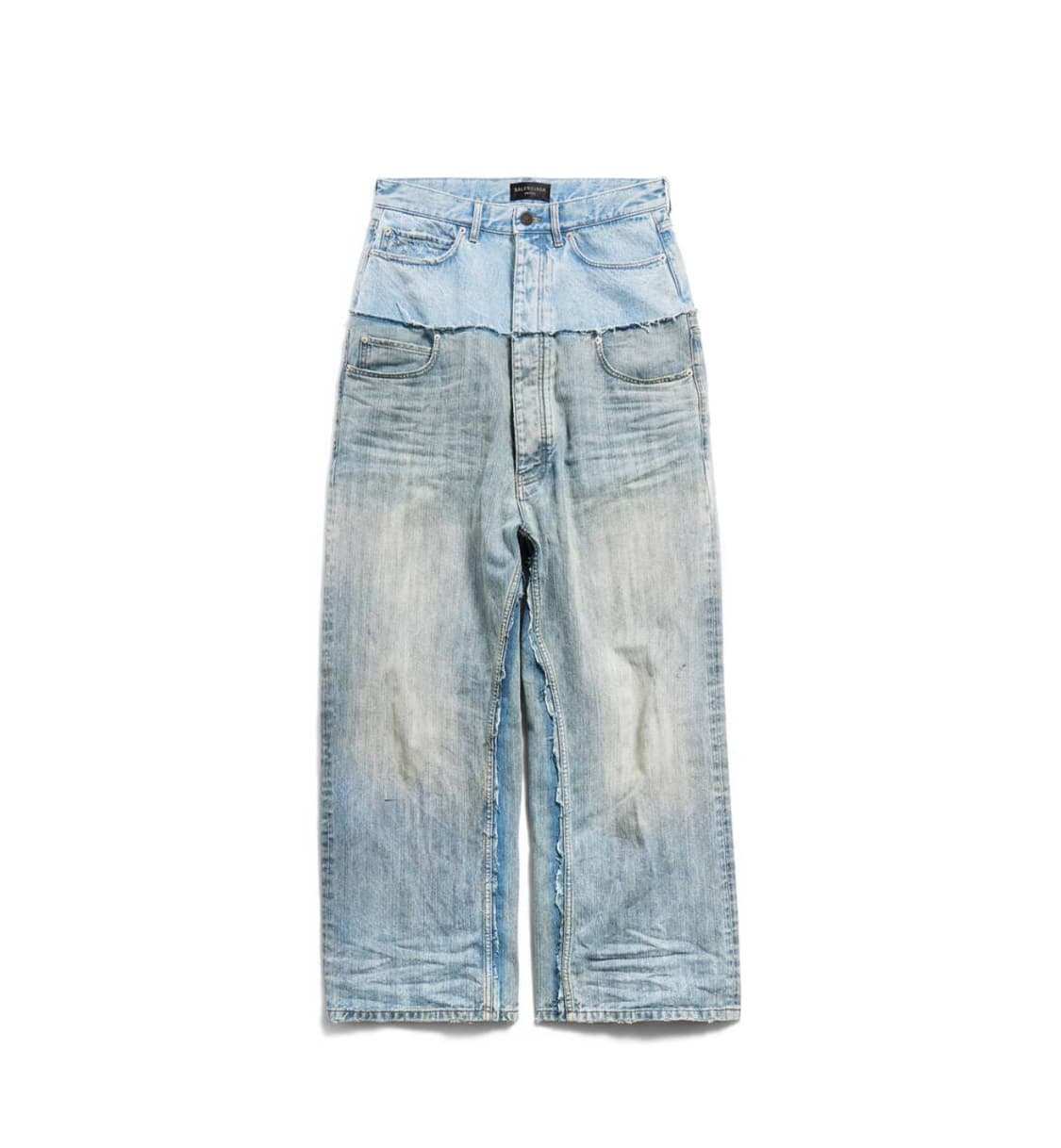 [M] 발렌시아가 컷업 데님 팬츠 상품이미지1