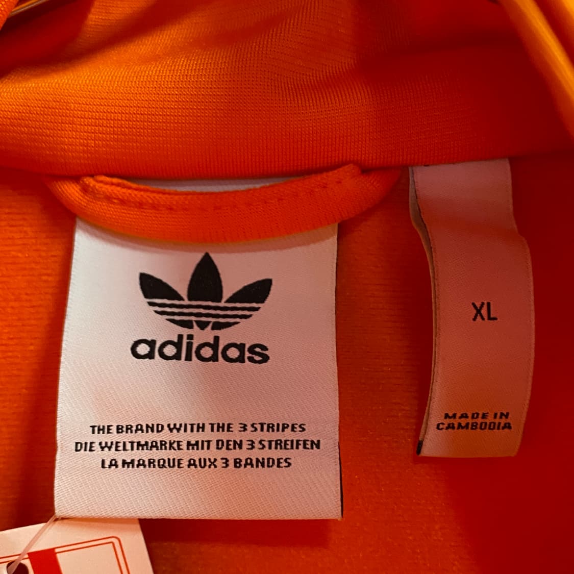 아디다스 클래식 파이어버드 트랙탑 오렌지 져지 B3639 상품이미지4