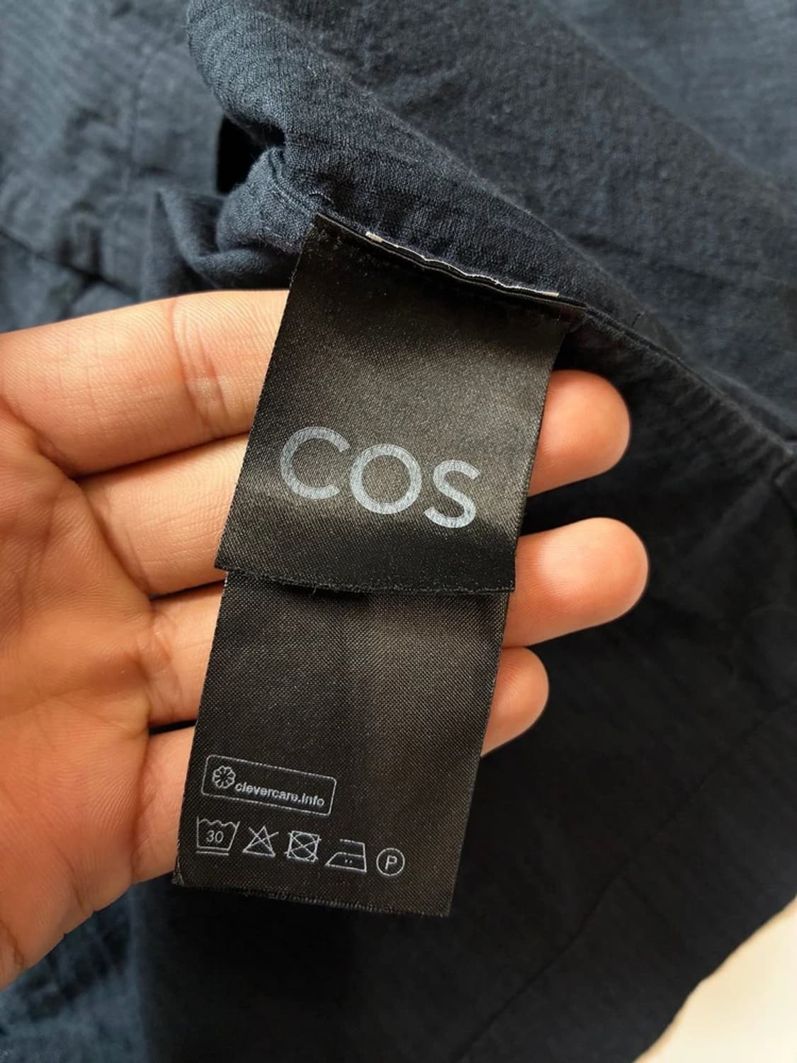 코스 COS 린넨 블렌드 반팔 투포켓 반팔 셔츠 PN9091 상품이미지6