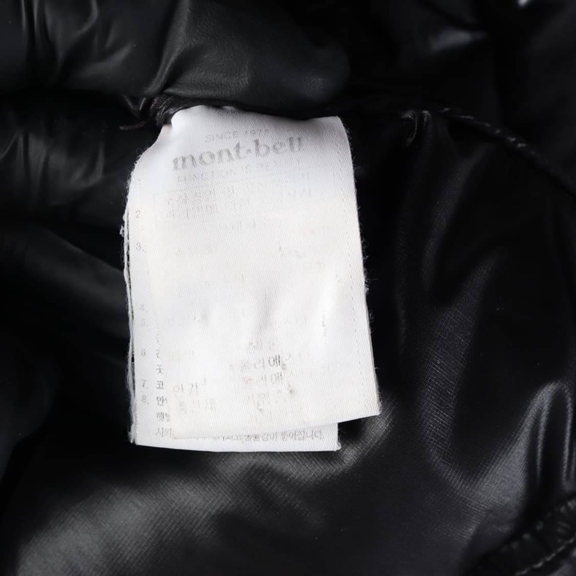 몽벨 구스다운 패딩 조끼 M 상품이미지6