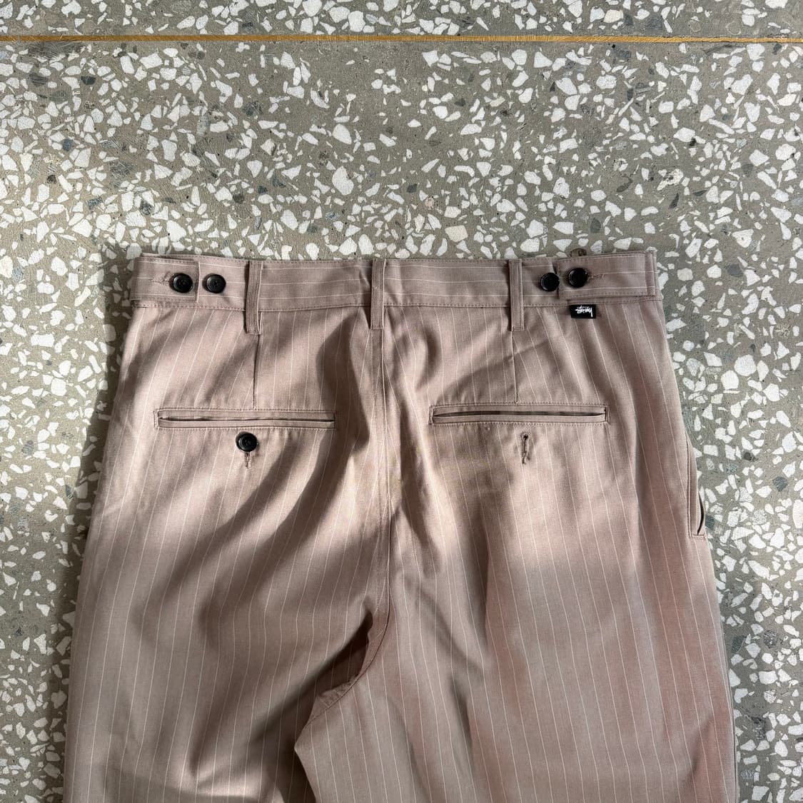 스투시 스트라이프 팬츠 상품이미지6