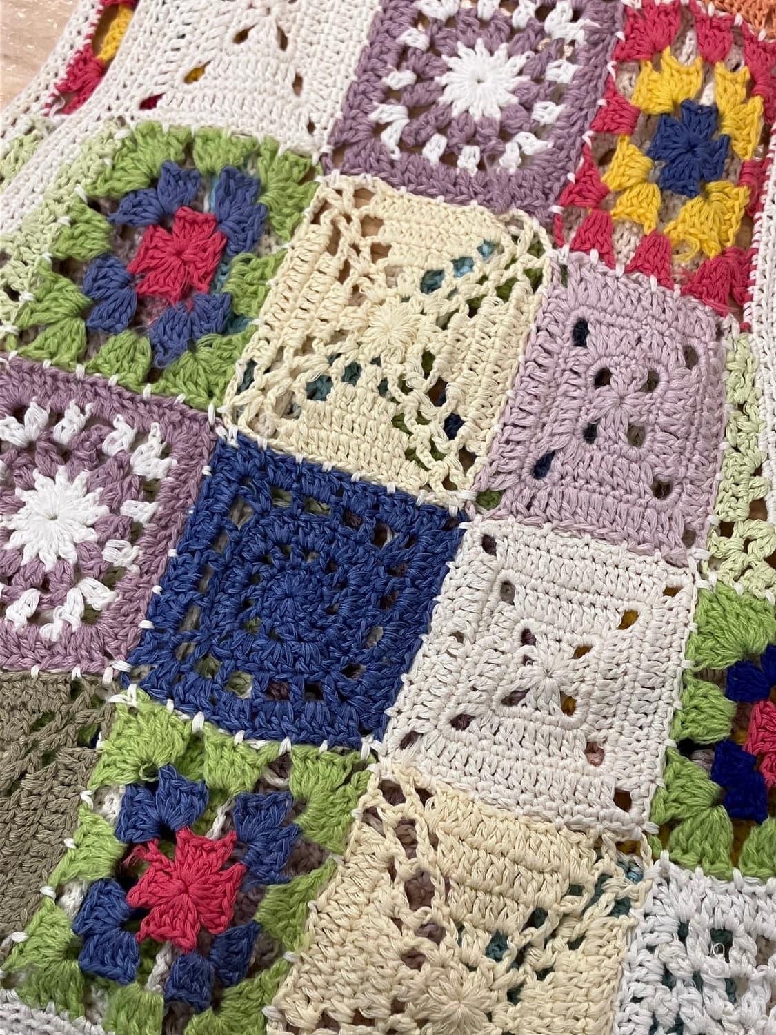 빈티지 뜨개 버튼 니트 조끼 아이보리 #csz4104 상품이미지5