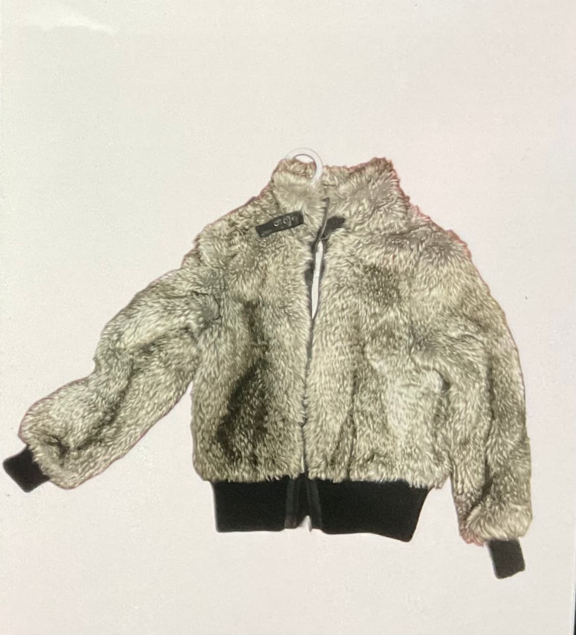 크롭 퍼 자켓 상품이미지2