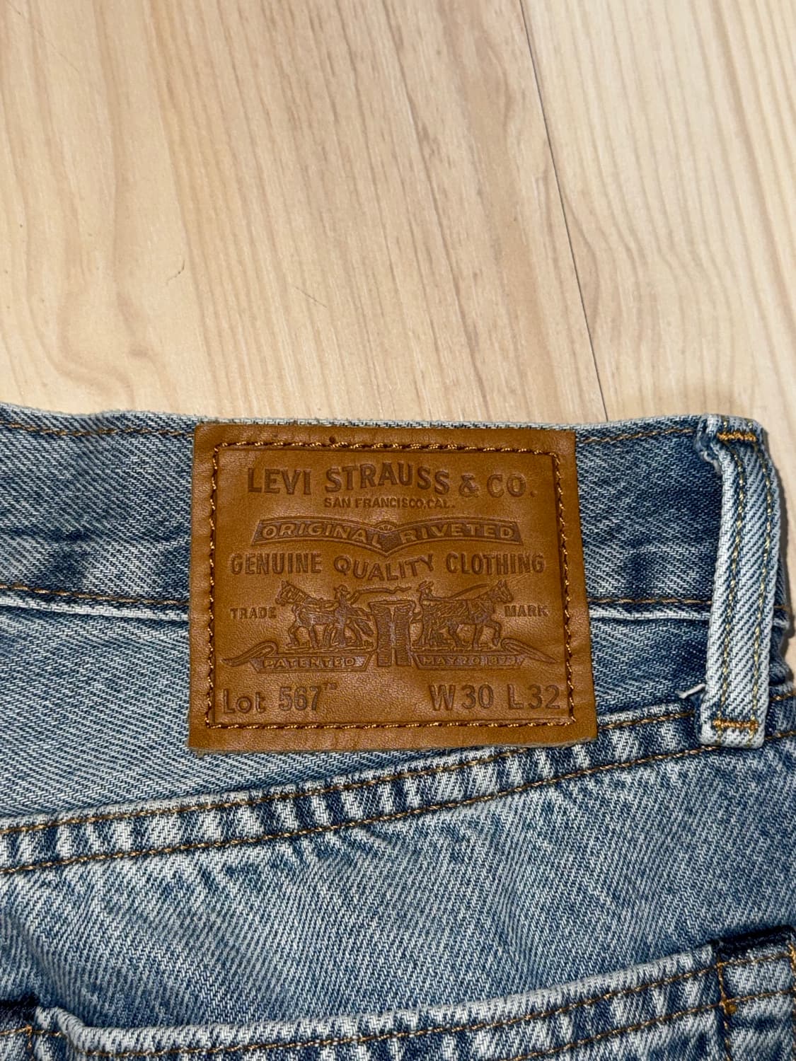 리바이스 567 30-32 상품이미지4