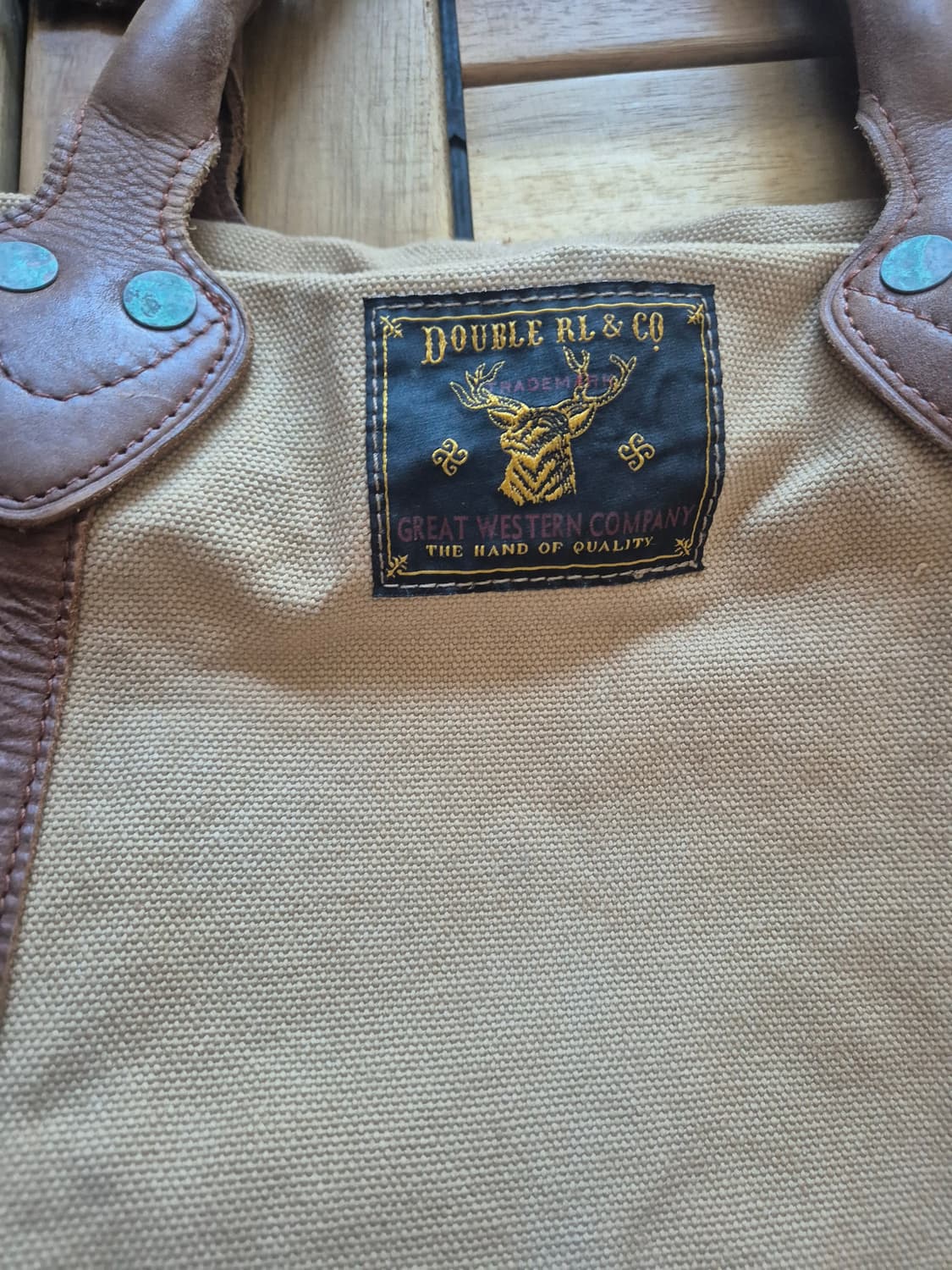 RRL 더블알엘 캔버스 더플백 상품이미지3