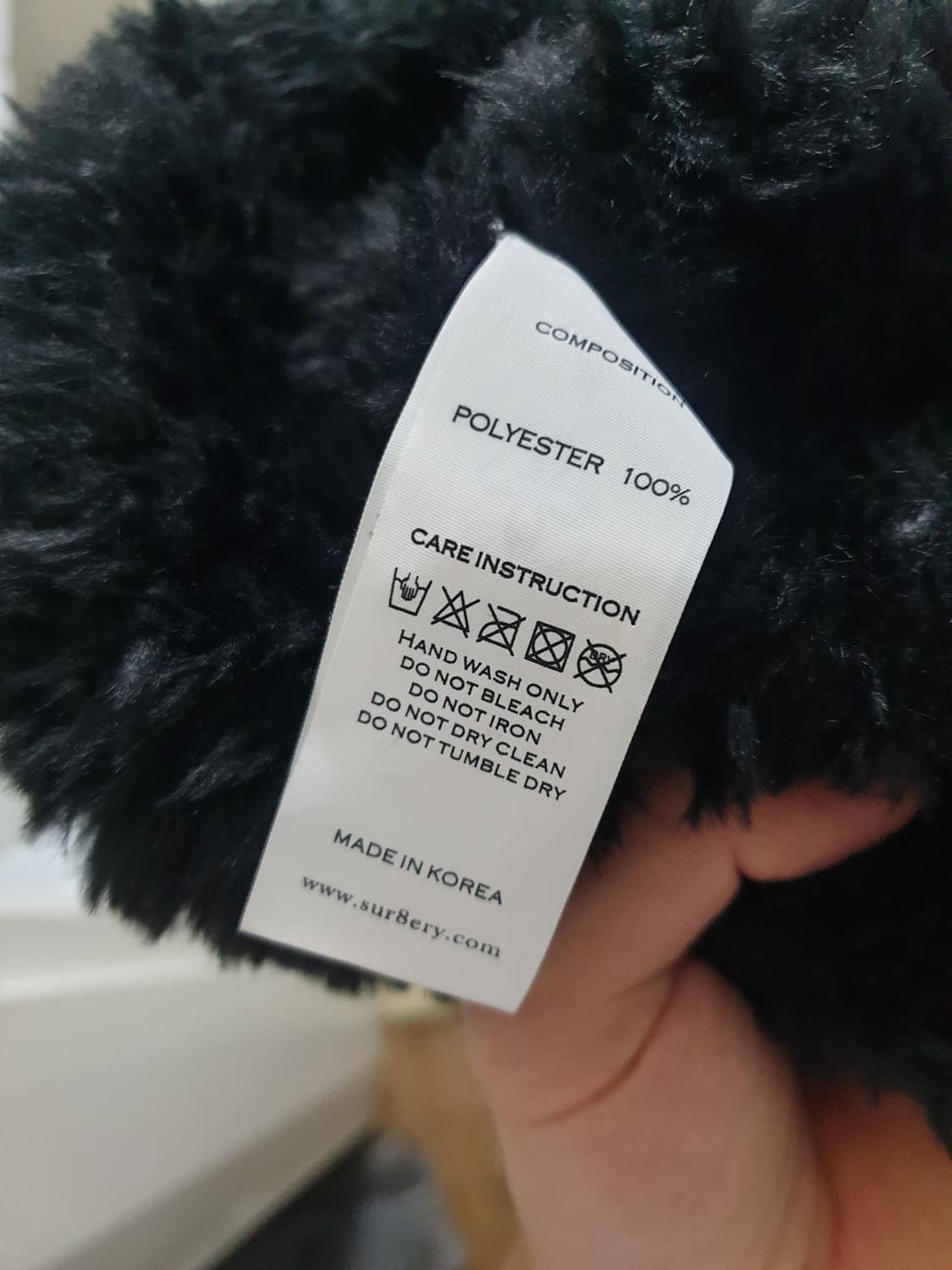 써저리 레더패치 비니 상품이미지3