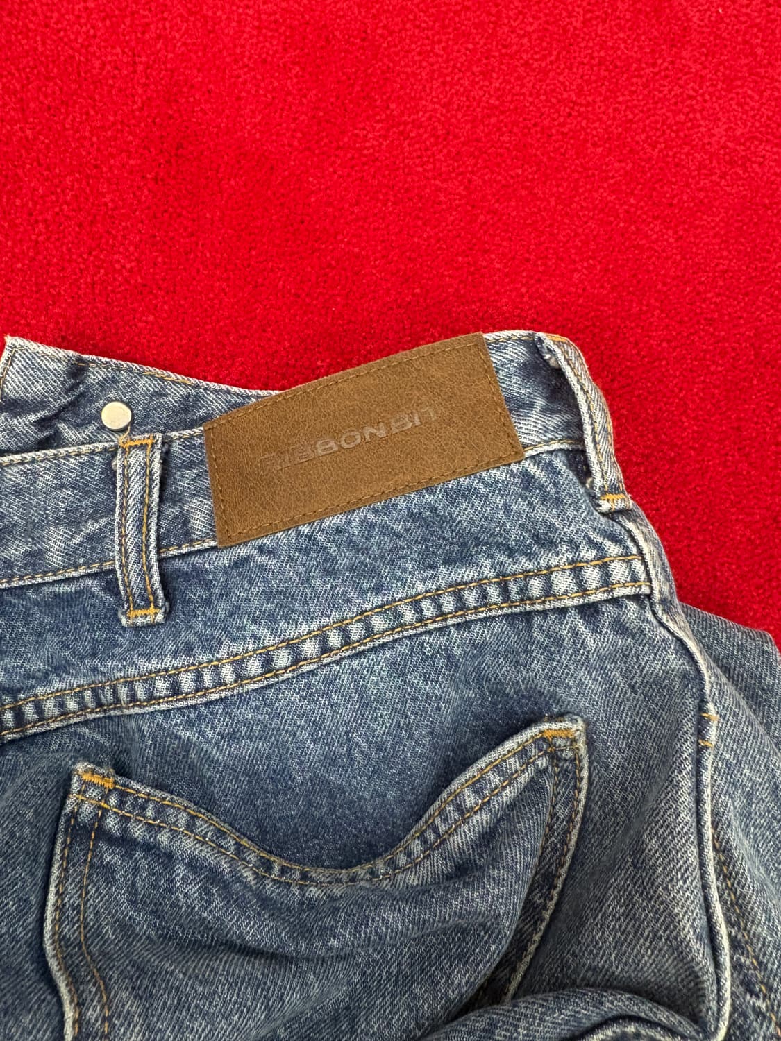 리본빛 카펜터 데님  상품이미지2