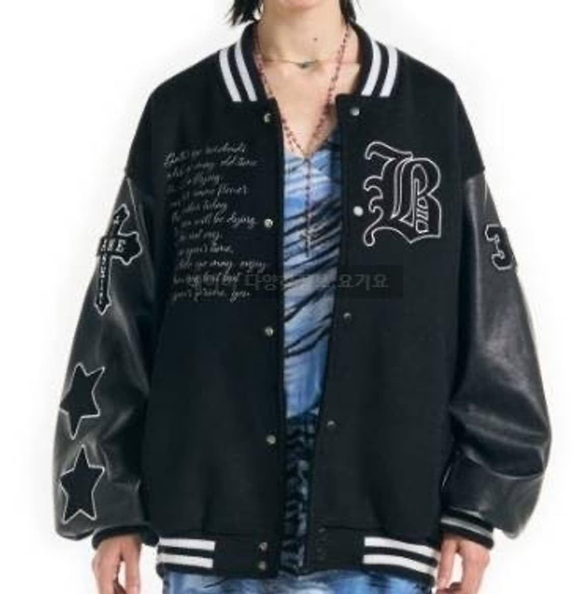 Badee 배디 바시티 자켓 상품이미지1