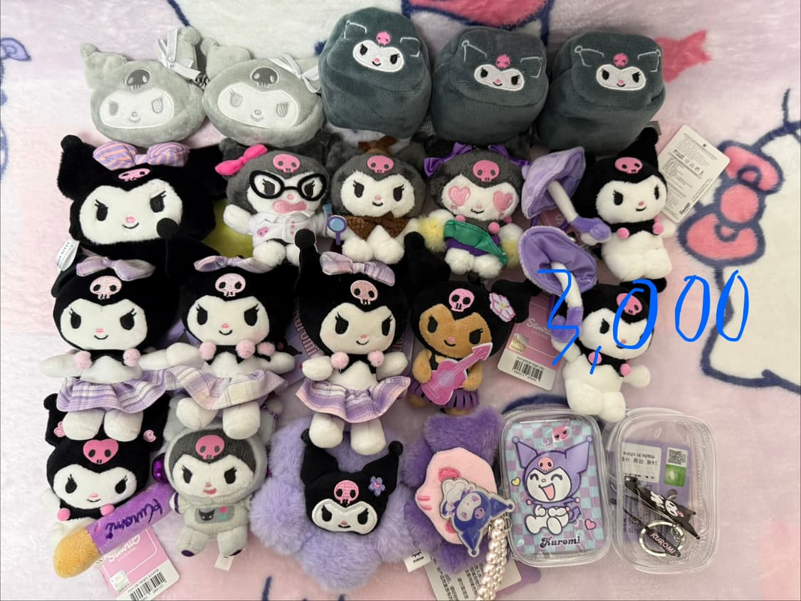 산리오 인형 쿠로미, 시나모롤, 마이멜로디, 한교동, 폼폼푸린, 헬로키티 상품이미지7