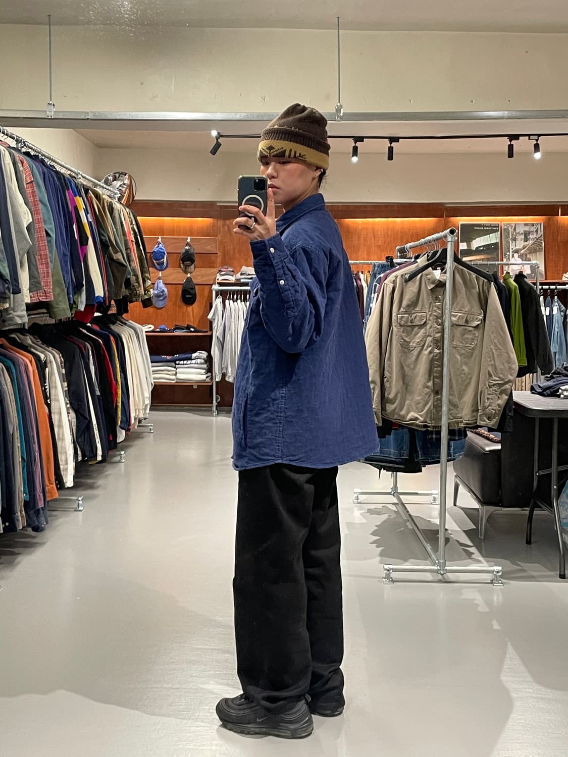 리바이스 누빔 셔츠 자켓   상품이미지4