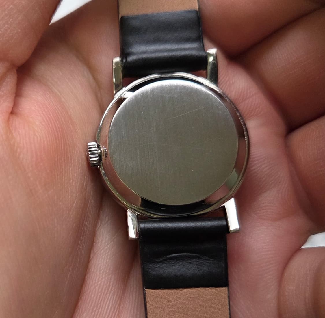 빈티지 오메가 드빌 화이트 수동 메커니컬 여성용  상품이미지6