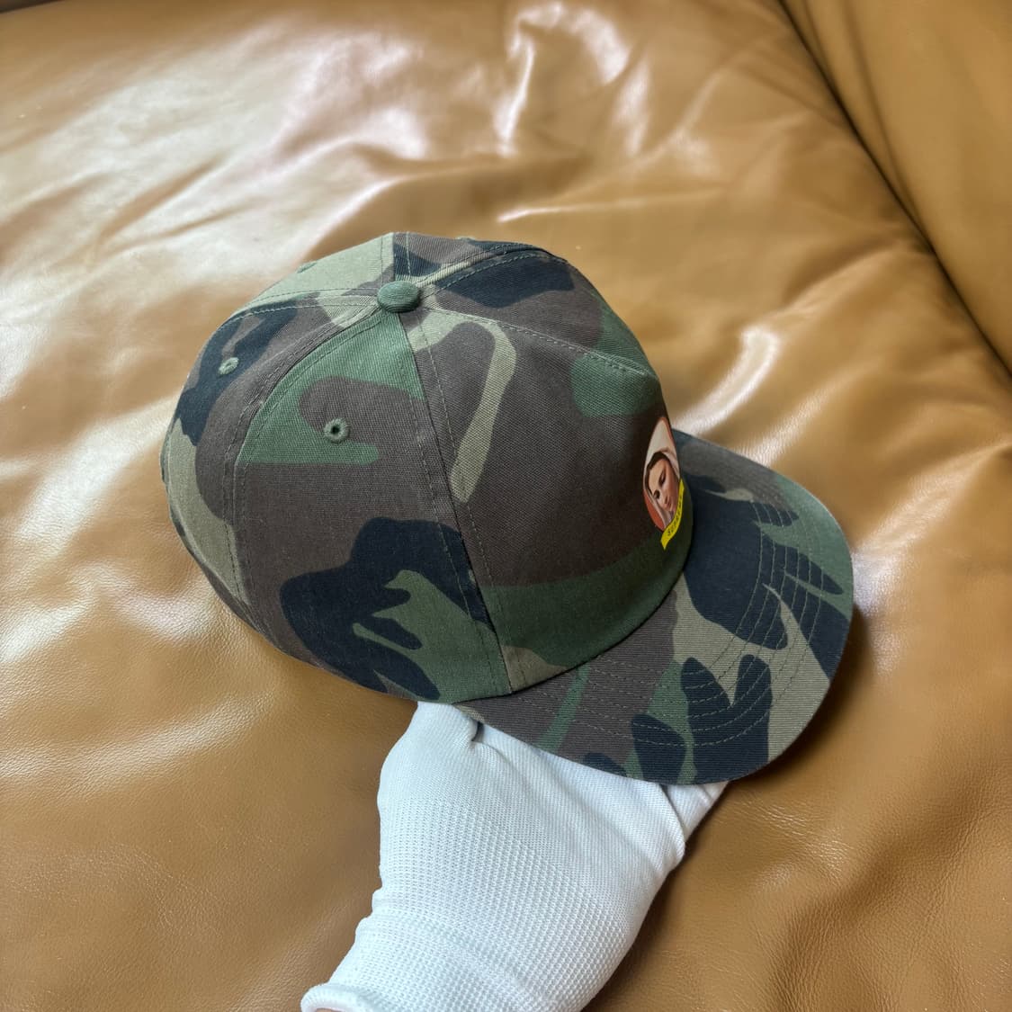 슈프림 5패널 볼캡 모자 마리아 우드랜드 카모 상품이미지3