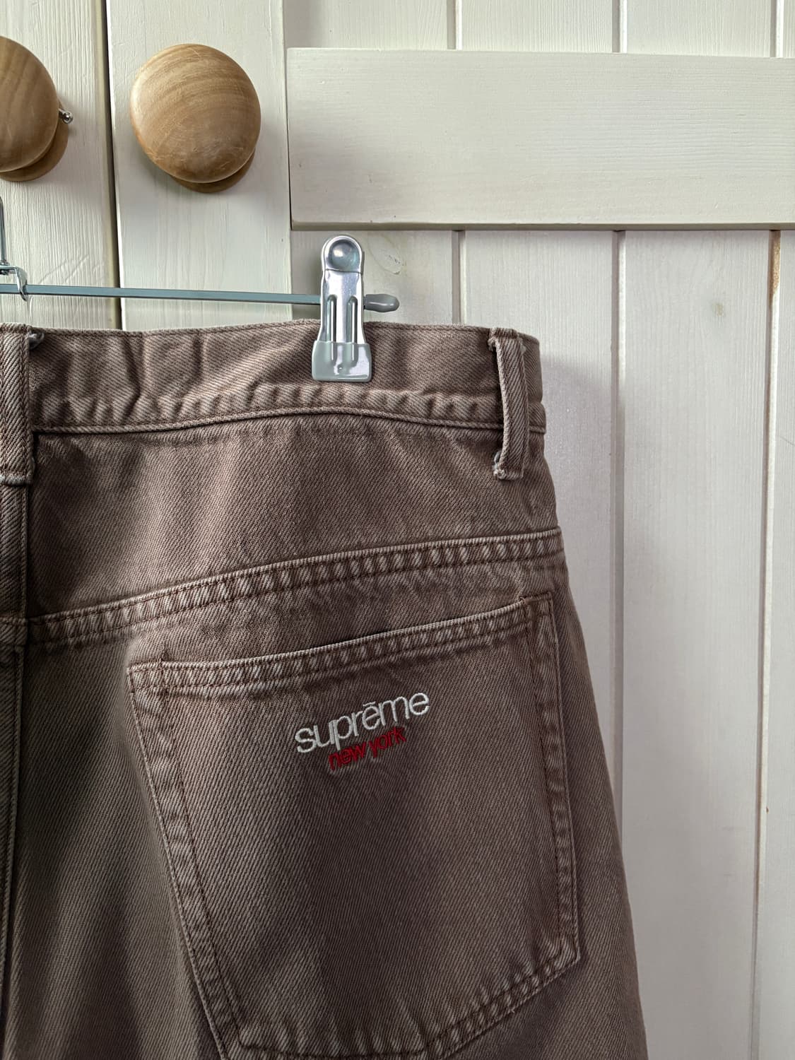 슈프림 배기진 라이트 브라운 30 사이즈 상품이미지4