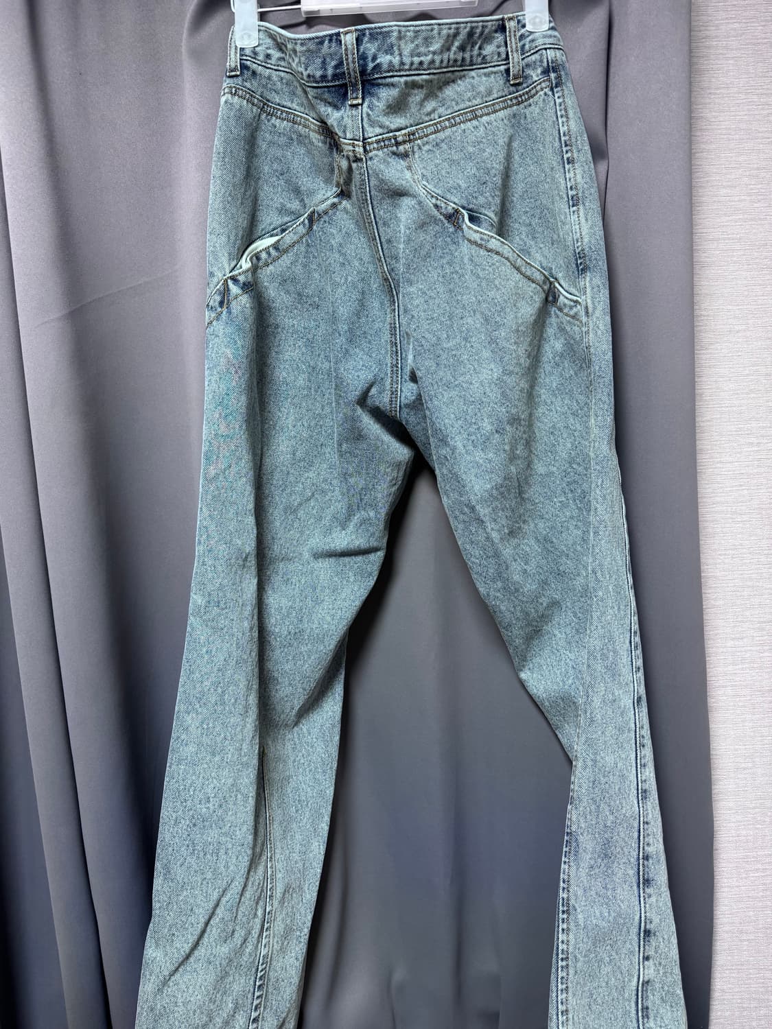 ETCE FLARE DENIM PANTS (LIGHT BLUE) 상품이미지4