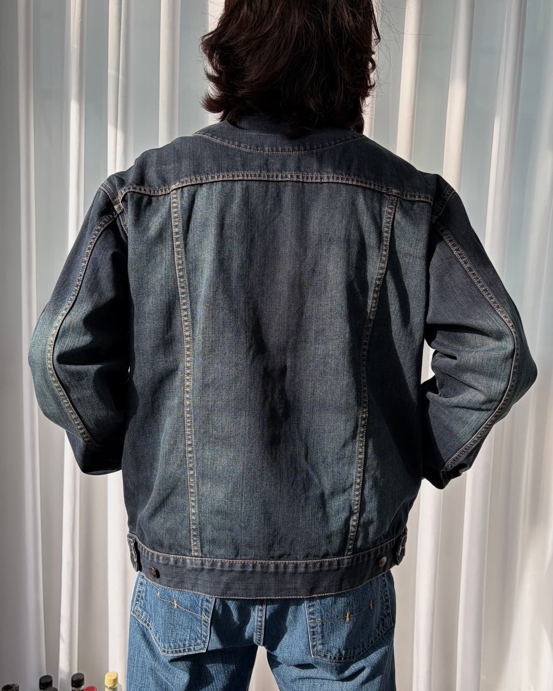 [XL]디키즈 USA 빈티지 페이드 데님 워크 자켓 상품이미지3
