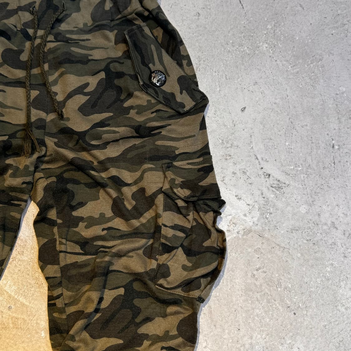 밀리터리 패턴 7부바지 상품이미지4