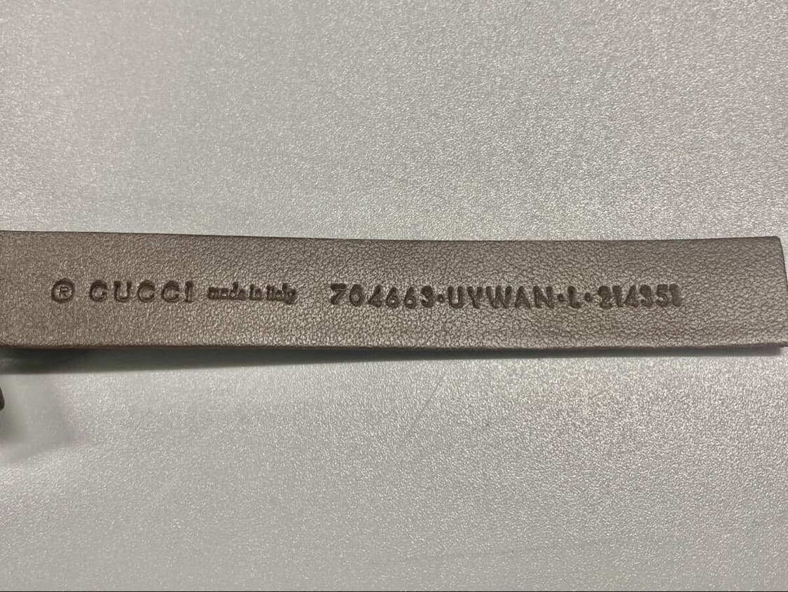 gucci  웹 스트라이프 벨트 상품이미지2