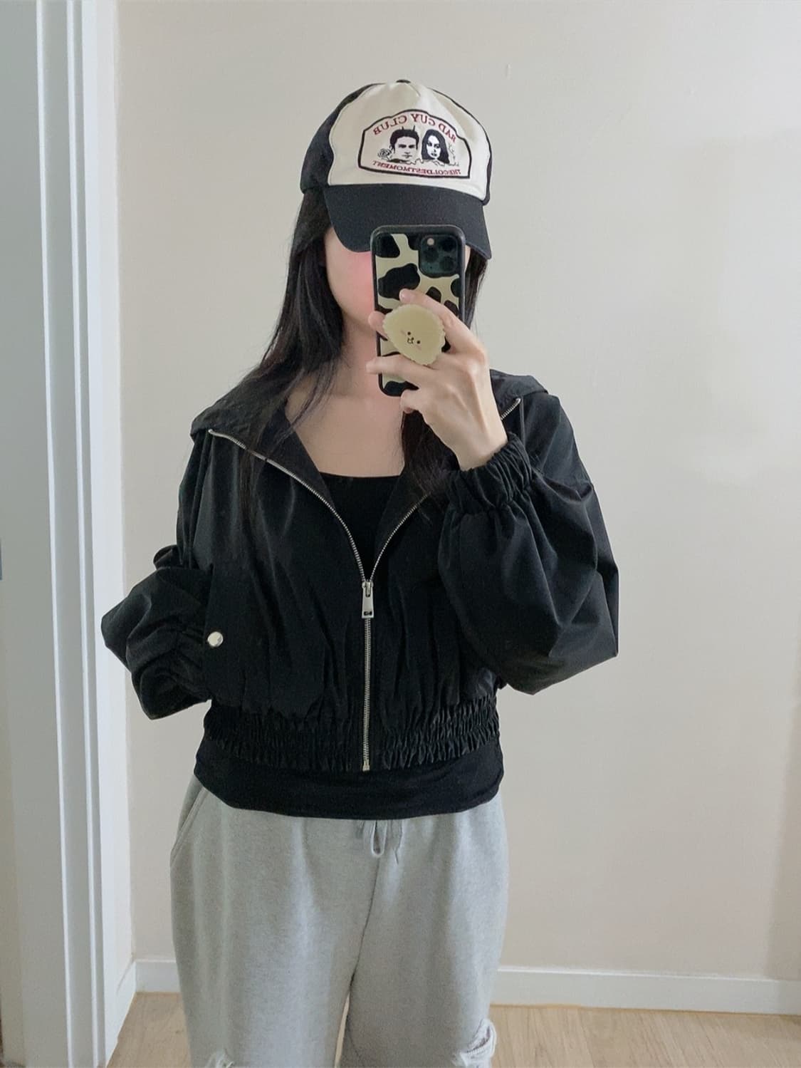 자라 크롭 후드 집업 자켓 상품이미지1