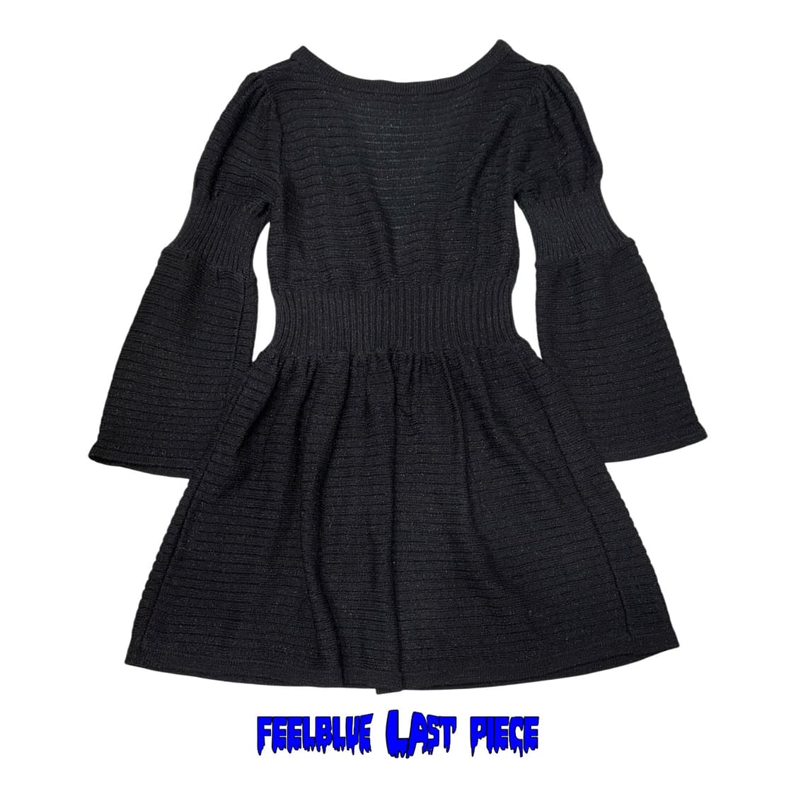 Glitter Stripe Knit Mini Dress 상품이미지4