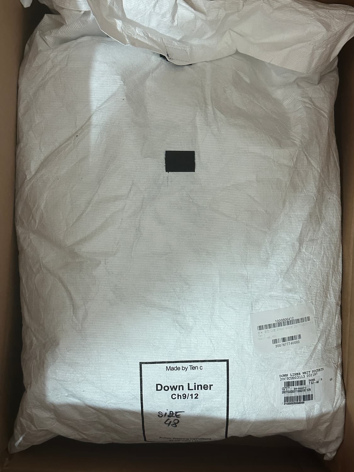 [새상품] 텐씨 리버시블 라이너 다운 경량패딩48 상품이미지5