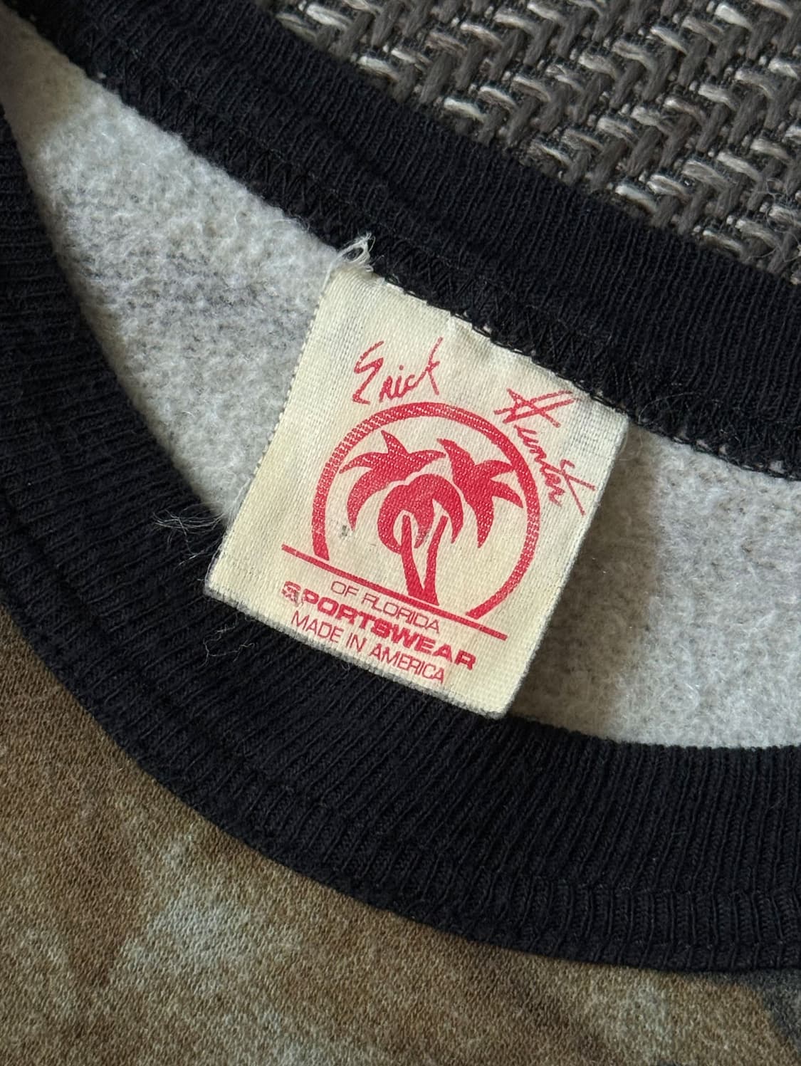 90s USA Erick Hunter 리얼트리 스웻셔츠 상품이미지3