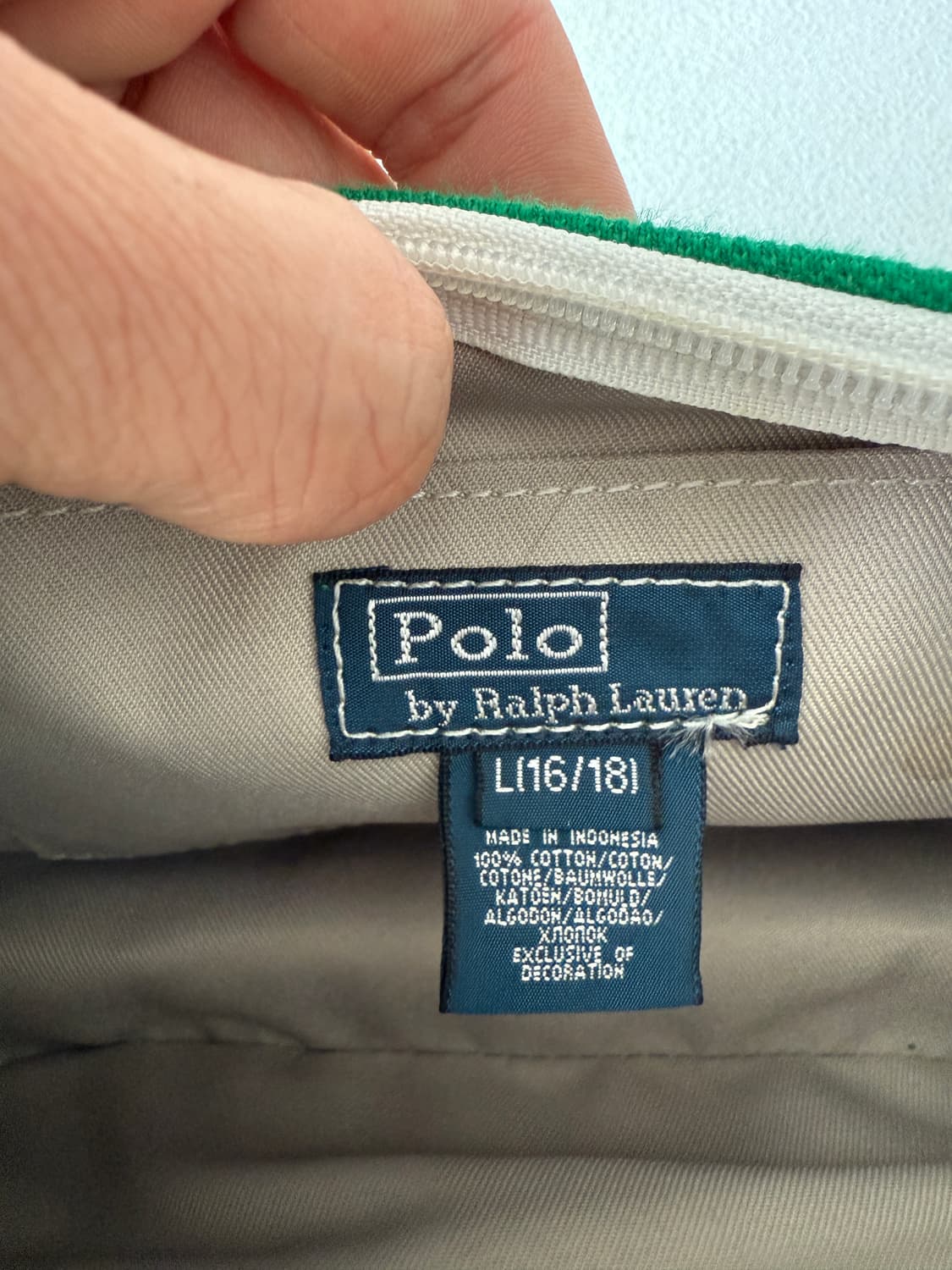 Pre owned 폴로 랄프로렌 리메이크 숄더백 상품이미지6