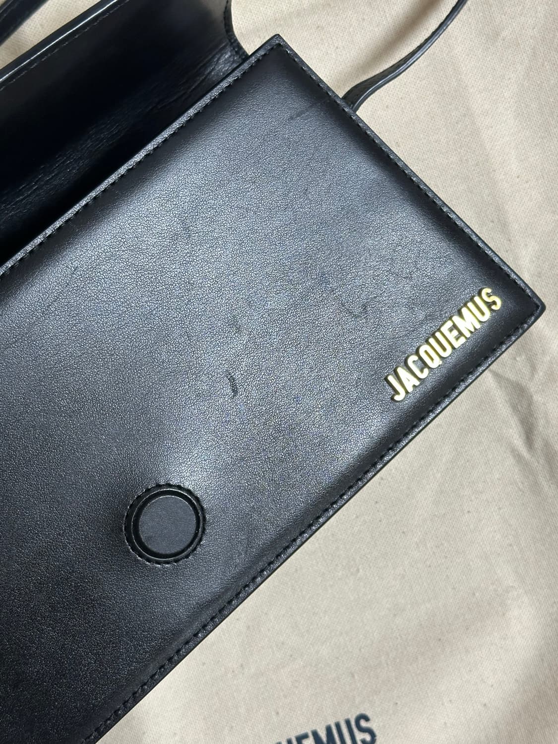 자크뮈스 르 밤비노 블랙 숄더백 상품이미지5