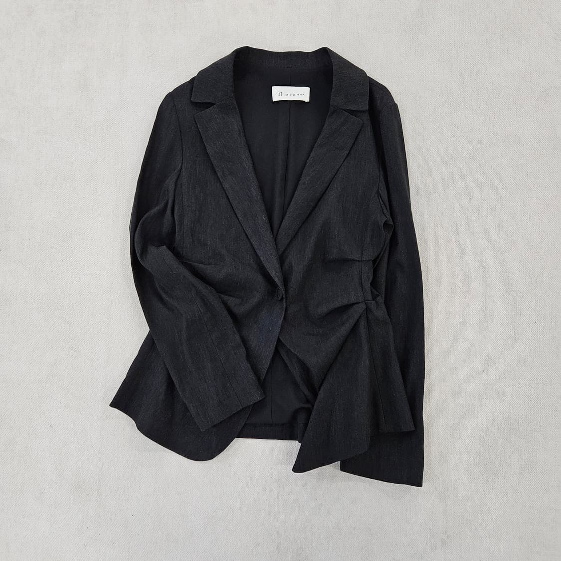 [82-88-160] 잇미샤 셔링 블레이져 자켓 0121Y1 상품이미지2