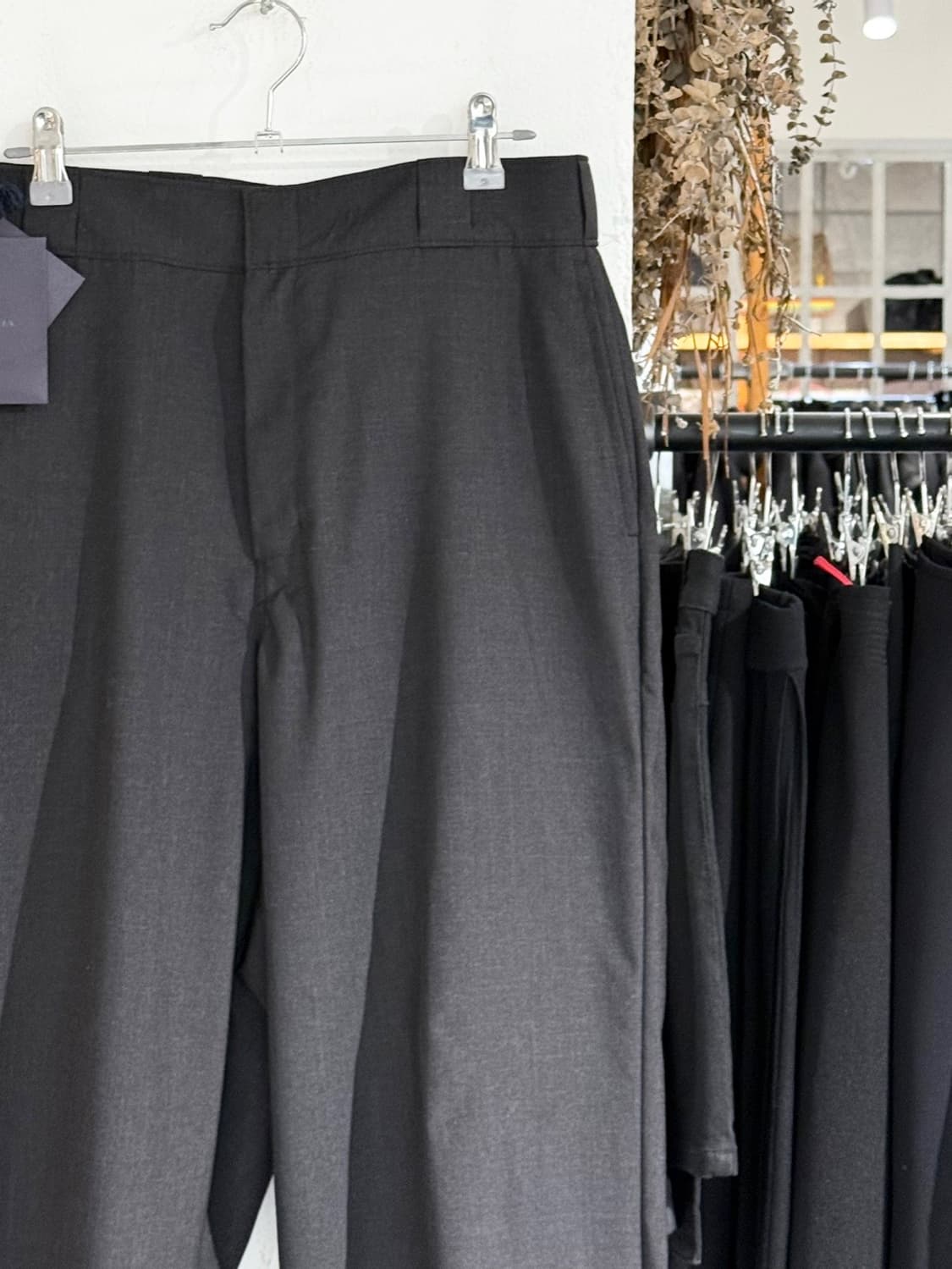 프라다 블랙 버진 울 슬랙스 팬츠 상품이미지3