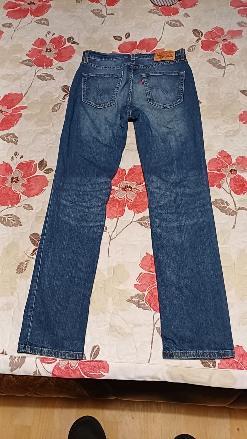 리바이스 511 얇은슬림청바지 실측31인치 기장110 상품이미지6