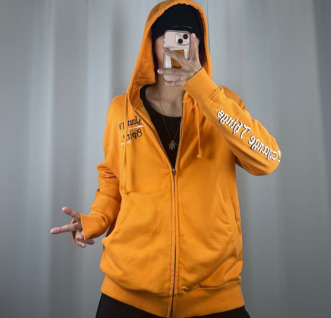 버카루 자수 후드집업 상품이미지1