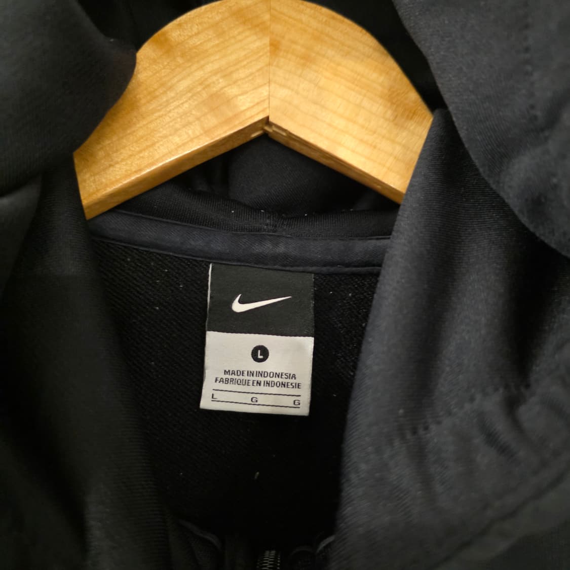 나이키 T90 후드집업 블랙 L 상품이미지5