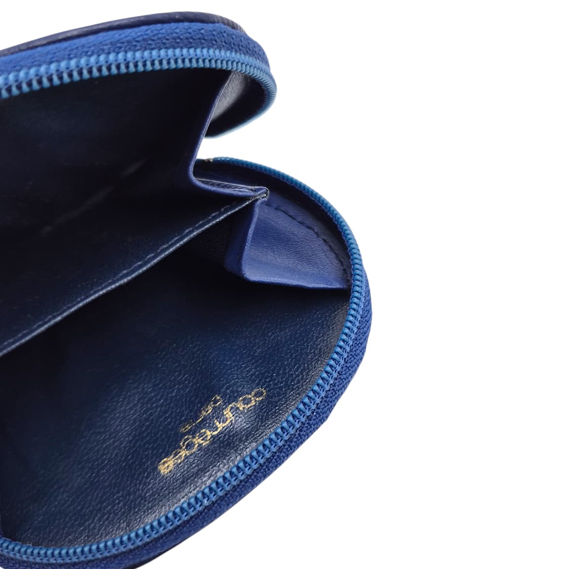 90s 꾸레쥬 레더 생선 스터드 코인 지갑 상품이미지4