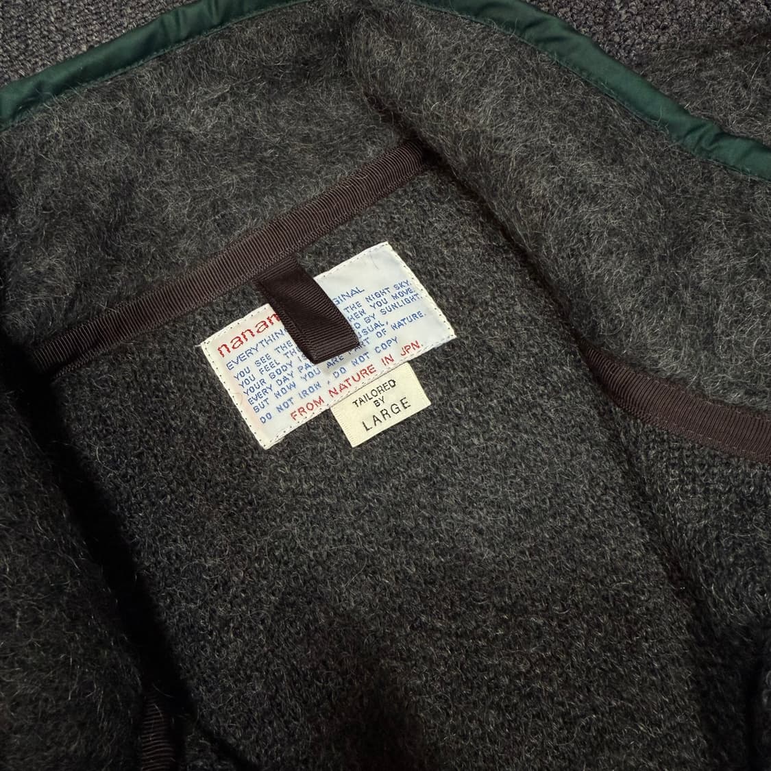 nanamica 나나미카 모헤어 풀오버 스웨터 상품이미지7