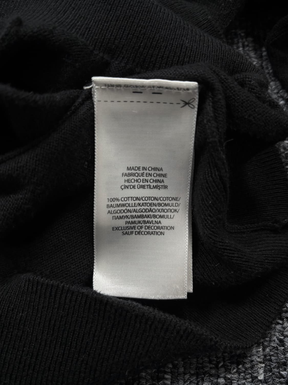 폴로 블랙 피마 코튼 브이넥 가디건 상품이미지8