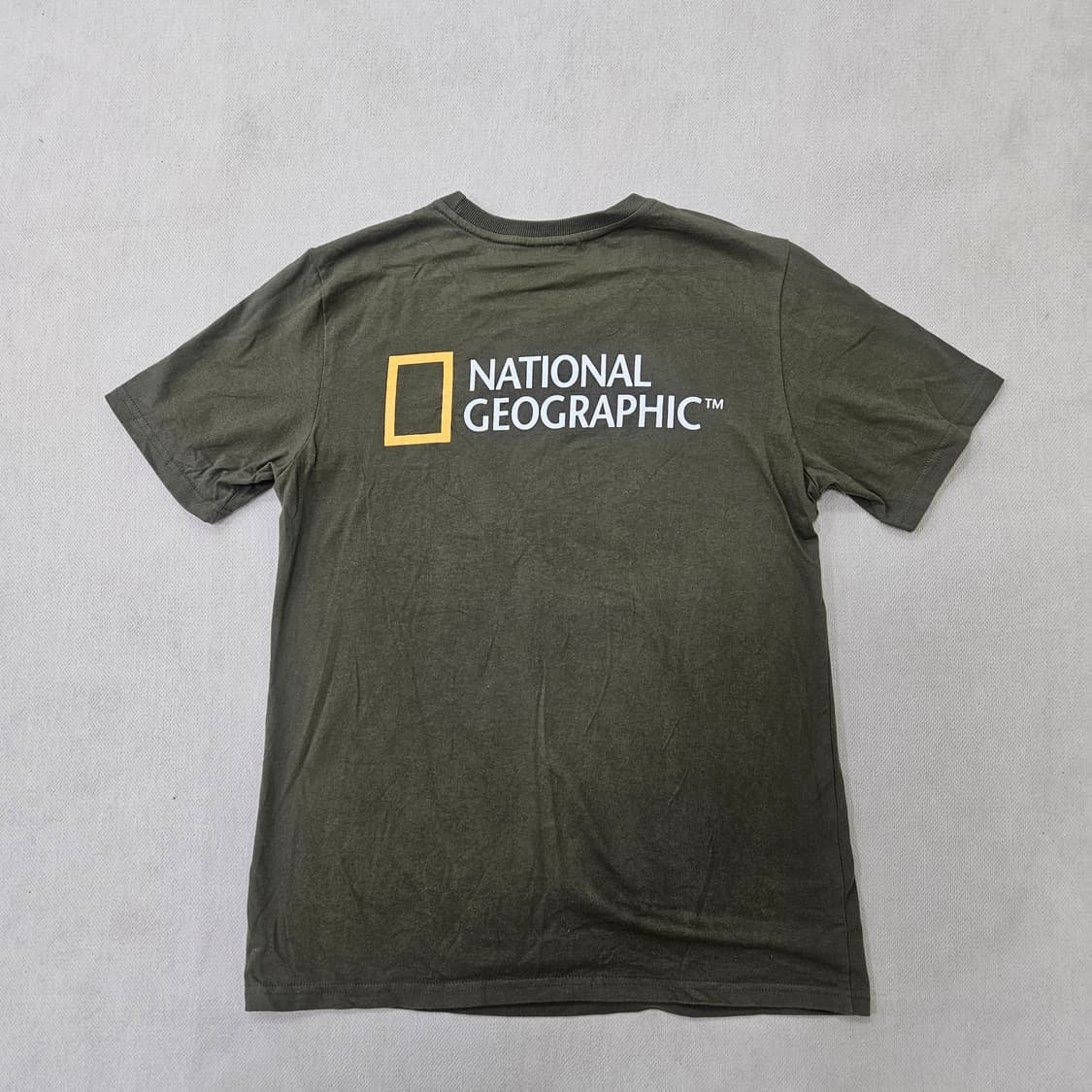 L 네셔널지오그래픽 스몰로고 반팔티 0316Y 상품이미지2