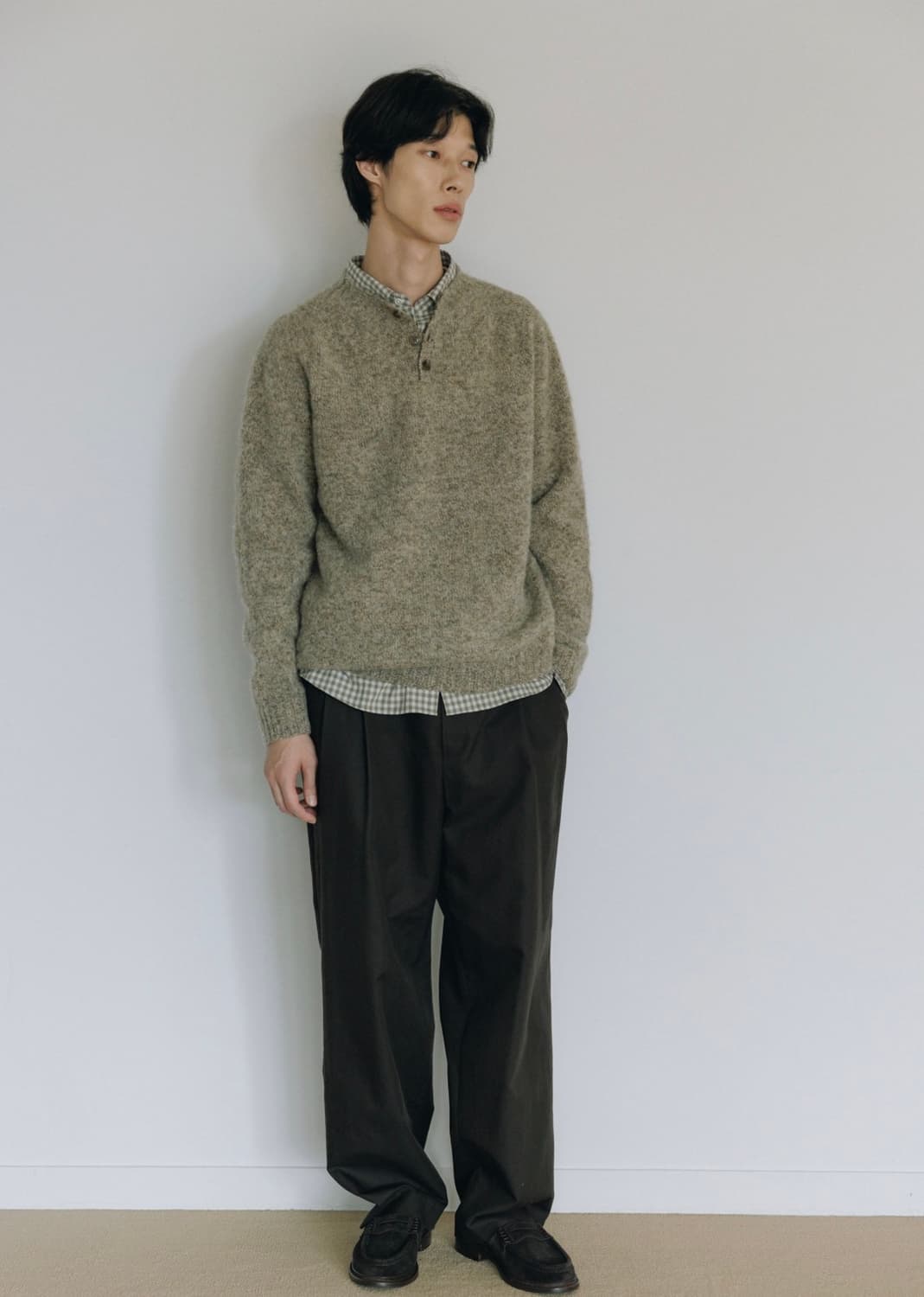 [새상품, L] 블랭크룸x할리 헨리넥 쉐기독 머쉬룸 상품이미지3