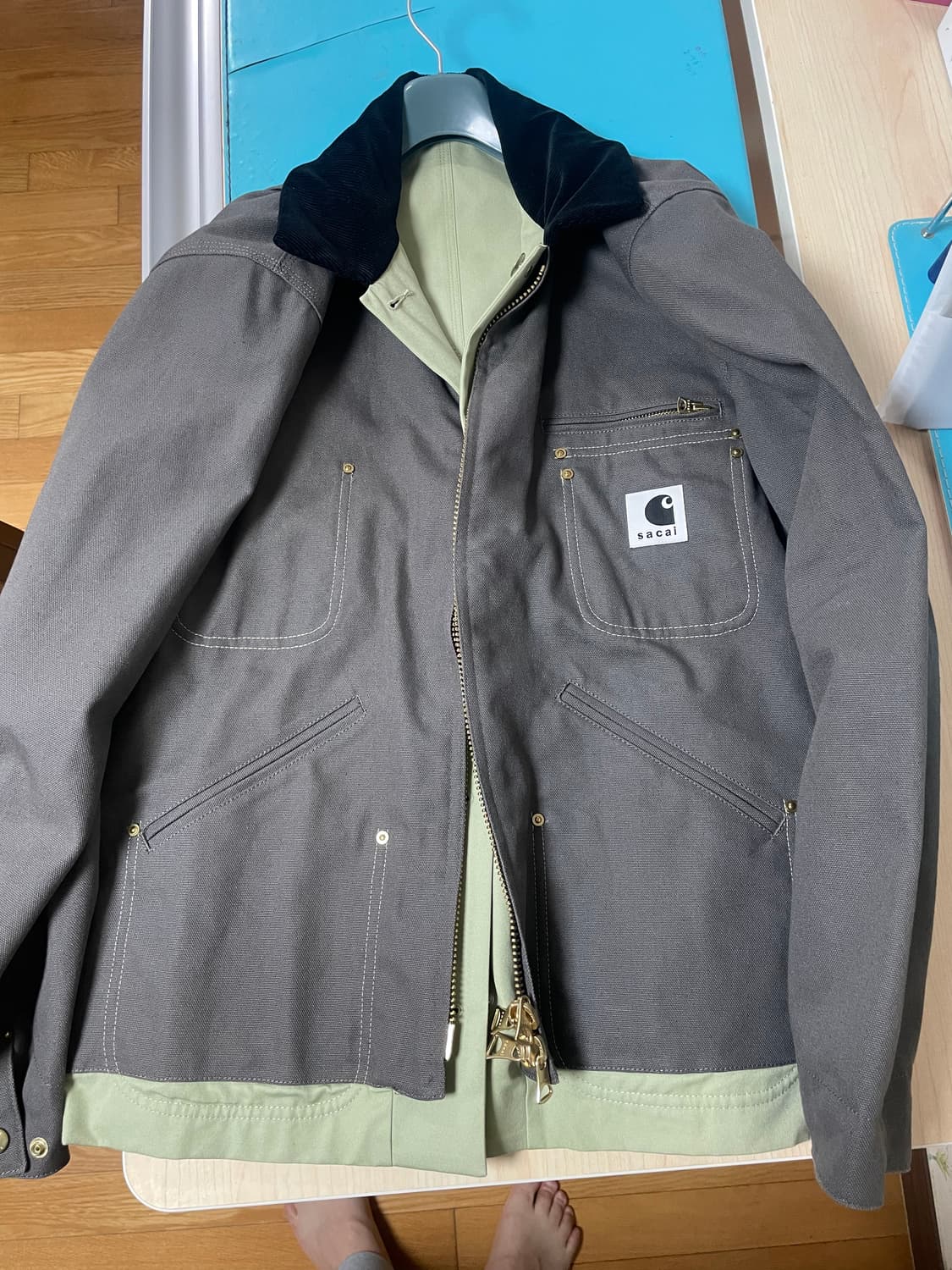 사카이 칼하트 리버시블 덕 자켓 1 상품이미지3