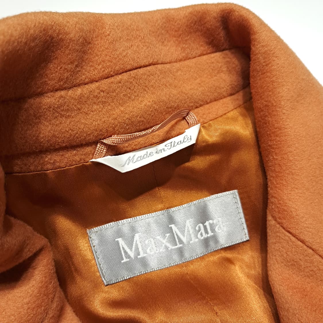 CN981W M 막스마라 소프트브라운 퓨어버진울 롱코트 상품이미지4