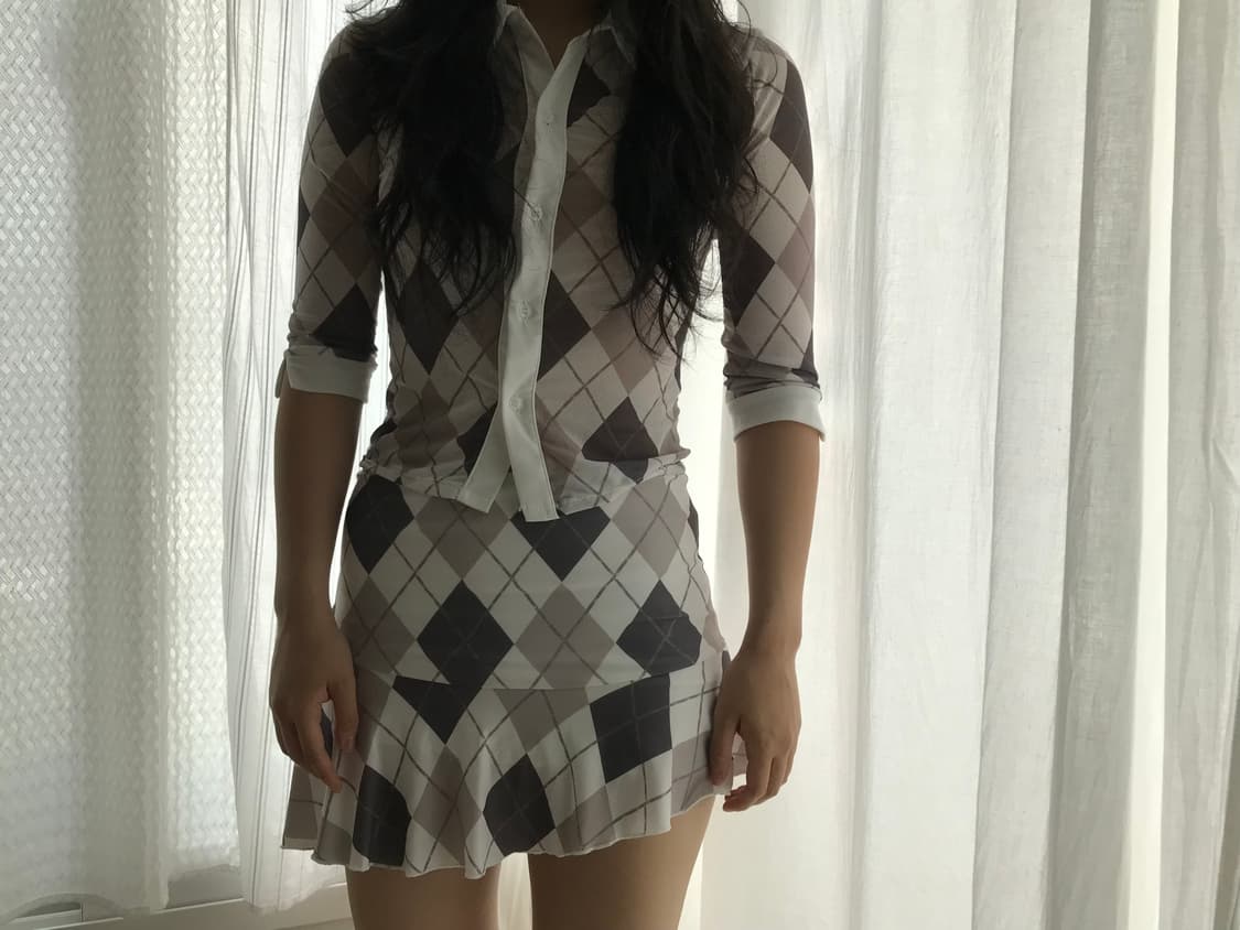 OMIGHTY 아가일 패턴 셋업 상품이미지2