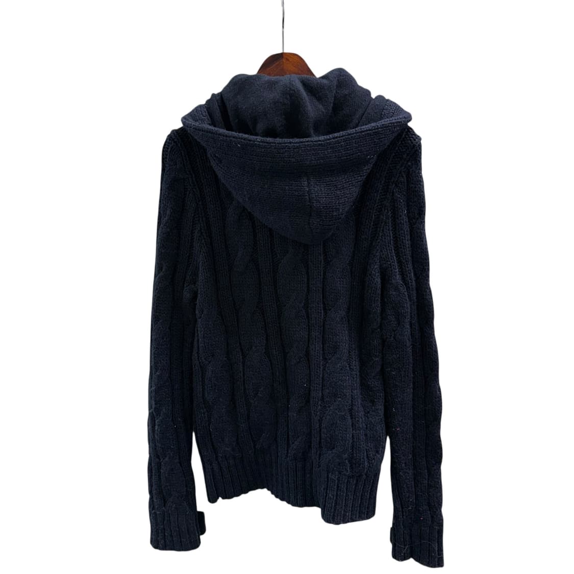 [M] 홀리스터 네이비 케이블 가디건 상품이미지4