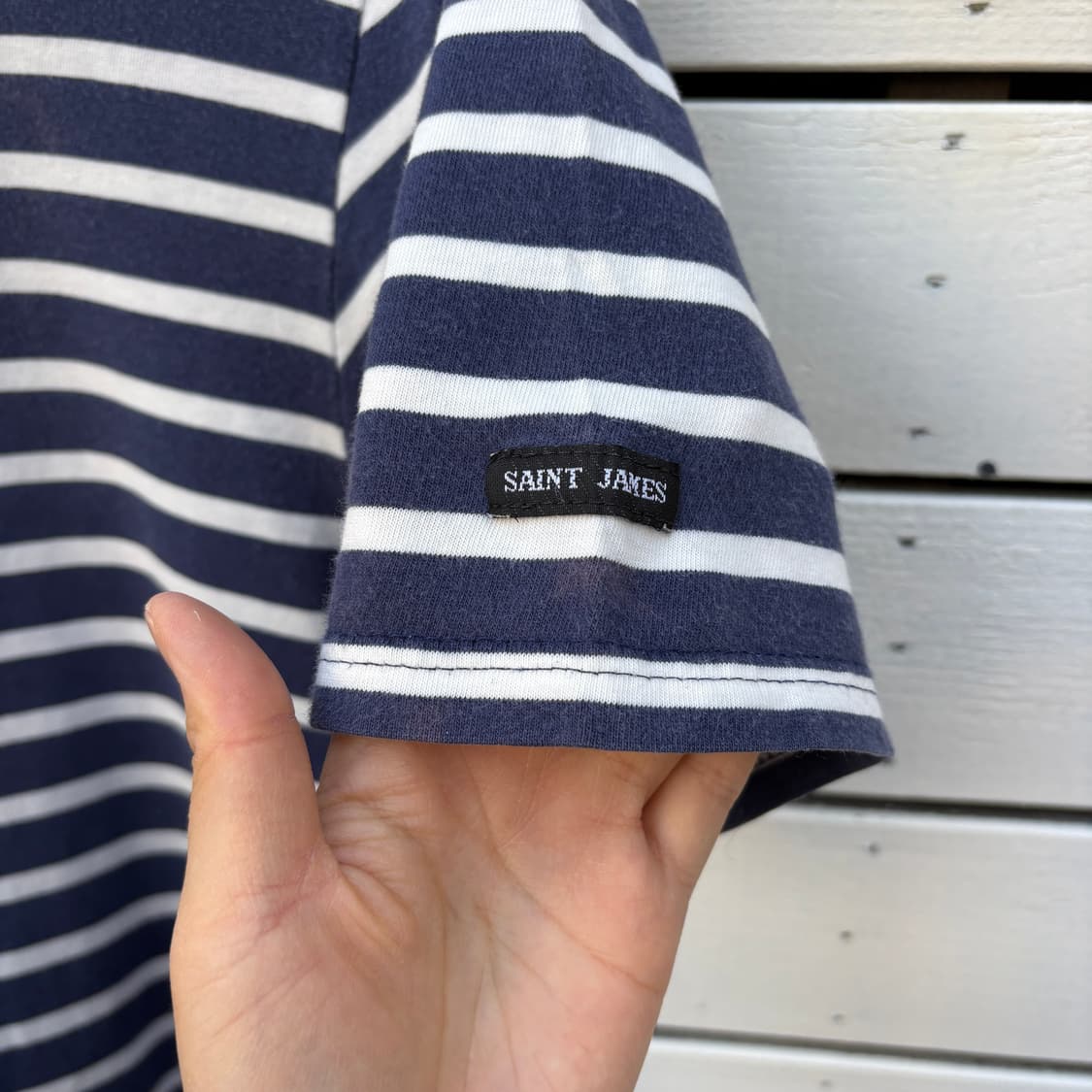 Saint James 세인트제임스 스트라이프 반팔 티셔츠 상품이미지6