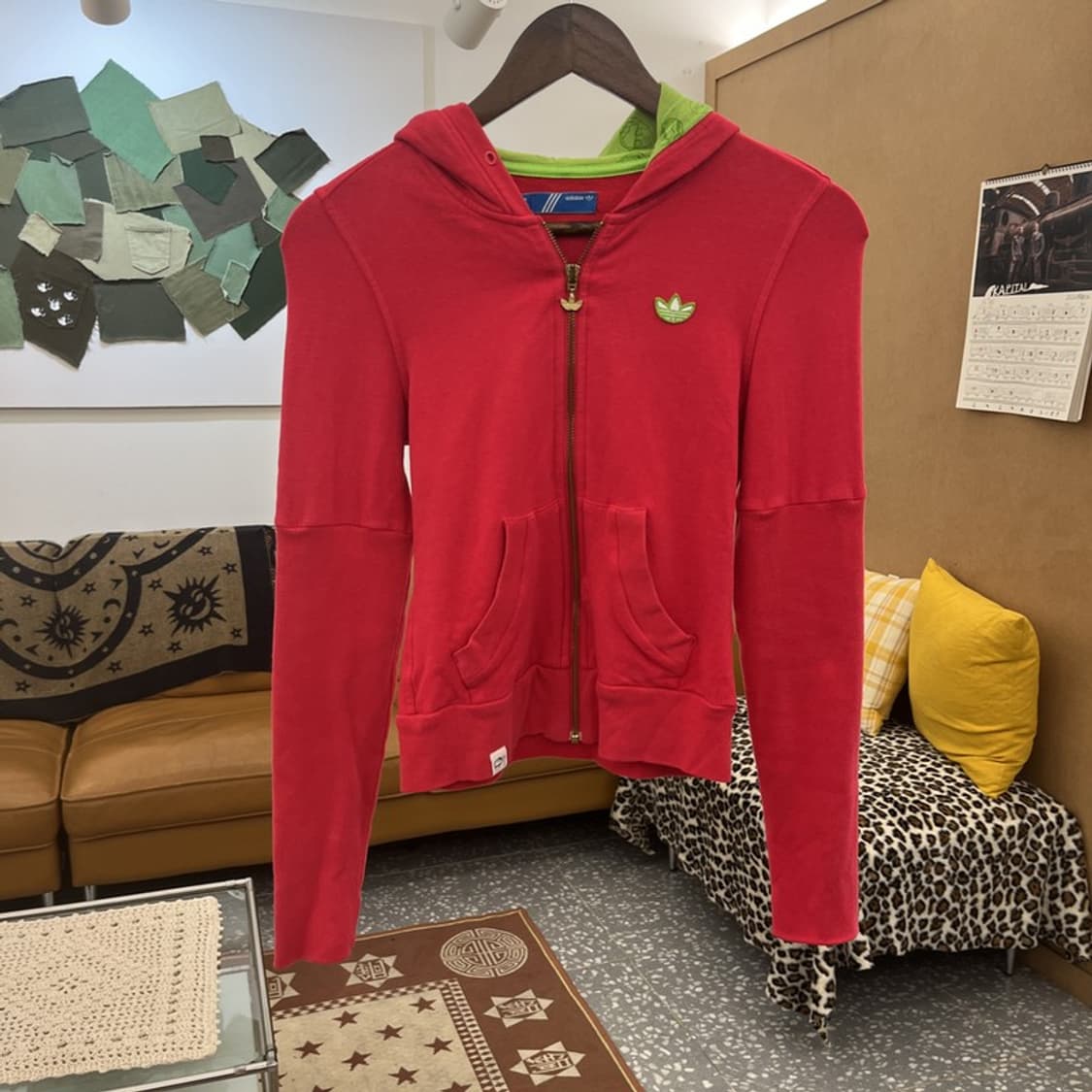 아디다스 Y2K 레트로 00's 슬림핏 후드집업 85 C09901 상품이미지3