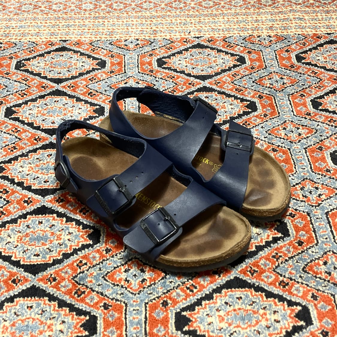 버켄스탁 밀라노 네이비 샌들 260 상품이미지2
