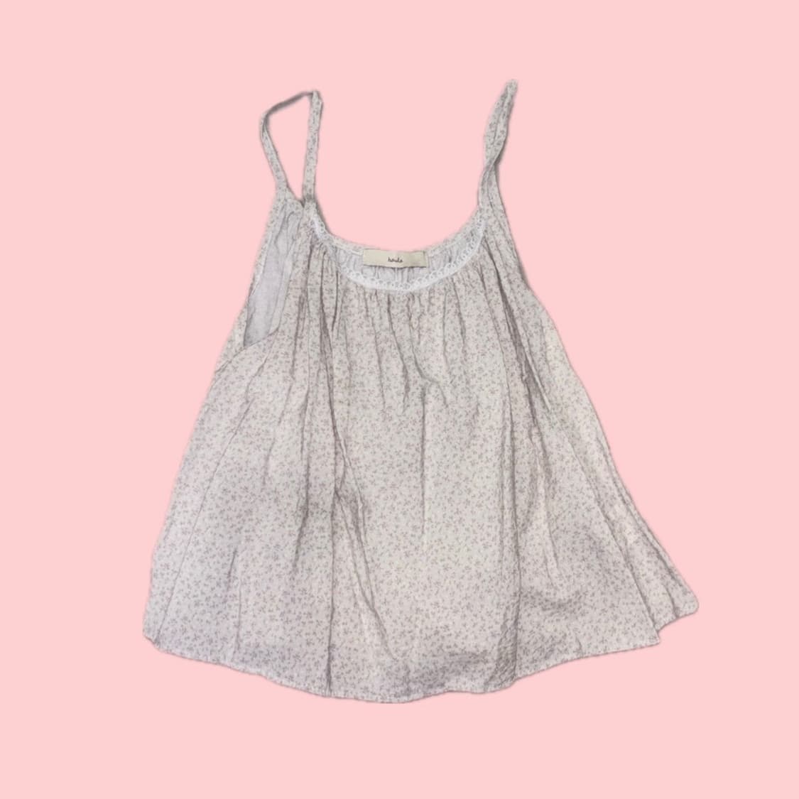 빈티지 끈나시 블라우스 상품이미지1