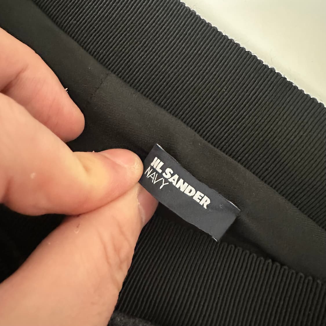 질샌더 jil sander navy 캐시미어 혼방 스커트 상품이미지5