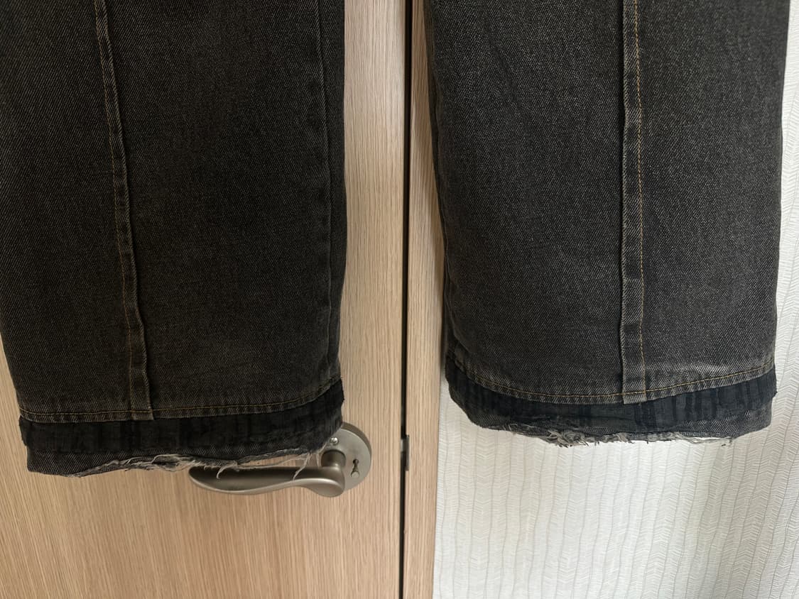 Xs) xlim 엑슬림 EP.7 05 TROUSERS 블랙 카고팬츠 상품이미지3